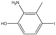 2-Amino-4-iodo-3-methyl-phenol Struktur