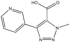 1-methyl-4-(pyridin-3-yl)-1H-1,2,3-triazole-5-carboxylic acid