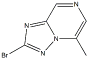 2-Bromo-5-methyl-[1,2,4]triazolo[1,5-a]pyrazine Struktur