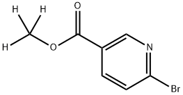 2-Bromo-5-(methoxy-d3-carbonyl)pyridine Struktur