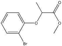 methyl 2-(2-bromophenoxy)propanoate Struktur