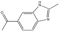 1-(2-Methyl-3H-benzoimidazol-5-yl)-ethanone Struktur