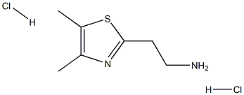 2-(4,5-Dimethyl-1,3-thiazol-2-yl)ethanamine dihydrochloride Struktur