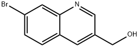 (7-bromoquinolin-3-yl)methanol Struktur