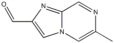 6-Methyl-imidazo[1,2-a]pyrazine-2-carbaldehyde Struktur