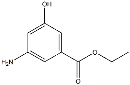 Ethyl 3-amino-5-hydroxybenzoate Struktur