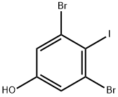 3,5-Dibromo-4-iodo-phenol Struktur