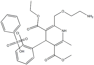 Amlodipine Impurity 15 Struktur