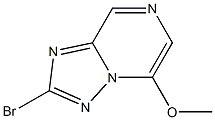 2-Bromo-5-methoxy-[1,2,4]triazolo[1,5-a]pyrazine Struktur