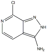 7-Chloro-2H-pyrazolo[3,4-c]pyridin-3-ylamine Struktur