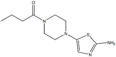 1-(4-(2-aminothiazol-5-yl)piperazin-1-yl)butan-1-one