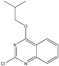 2-chloro-4-isobutoxyquinazoline Struktur