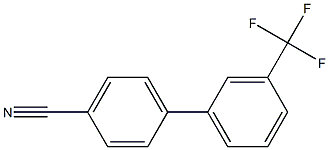 3'-(trifluoromethyl)biphenyl-4-carbonitrile Struktur