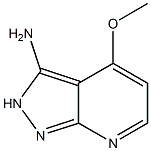 4-Methoxy-2H-pyrazolo[3,4-b]pyridin-3-ylamine Struktur