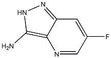 6-Fluoro-2H-pyrazolo[4,3-b]pyridin-3-ylamine Struktur