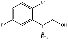 (2R)-2-AMINO-2-(2-BROMO-5-FLUOROPHENYL)ETHAN-1-OL Struktur