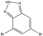 4,6-Dibromo-2H-benzotriazole Struktur