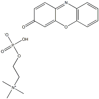 唑酮基磷酸膽堿, , 結(jié)構(gòu)式