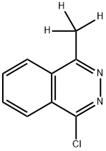 1-Chloro-4-(methyl-d3)-phthalazine Struktur