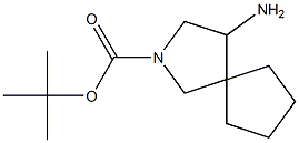 TERT-BUTYL 4-AMINO-2-AZASPIRO[4.4]NONANE-2-CARBOXYLATE Struktur