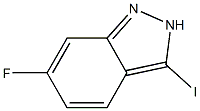 6-Fluoro-3-iodo-2H-indazole Struktur