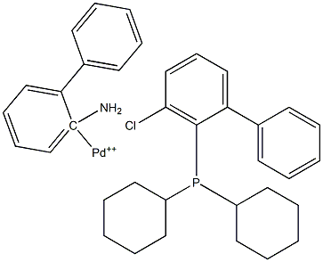 Chloro(2-dicyclohexylphosphino-1,1-biphenyl)[2-(2-amino-1,1-biphenyl)]palladium(II)