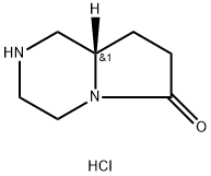 (S)-Hexahydro-pyrrolo[1,2-a]pyrazin-6-one hydrochloride Struktur