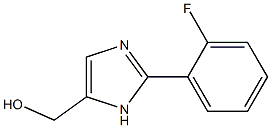 [2-(2-Fluoro-phenyl)-3H-imidazol-4-yl]-methanol Struktur