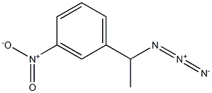 1-(1-azidoethyl)-3-nitrobenzene Struktur