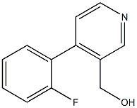 (4-(2-fluorophenyl)pyridin-3-yl)methanol Struktur