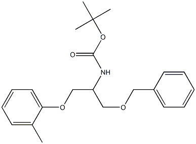 tert-butyl 1-(benzyloxy)-3-(o-tolyloxy)propan-2-ylcarbamate