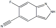 6-Fluoro-2H-indazole-5-carbonitrile Struktur