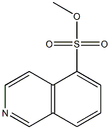 methyl isoquinoline-5-sulfonate Struktur