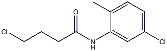 4-Chloro-N-(5-chloro-2-methylphenyl)butyramide, 97% Struktur