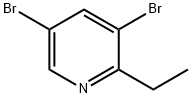 3,5-DIBROMO-2-ETHYLPYRIDINE Struktur