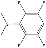 DIMETHYL(2,3,5,6-TETRAFLUOROPHENYL)SILANE Struktur