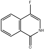 4-fluoroisoquinolin-1-ol Struktur