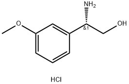 (2S)-2-AMINO-2-(3-METHOXYPHENYL)ETHAN-1-OL HCl Struktur