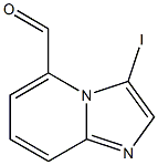 3-Iodo-imidazo[1,2-a]pyridine-5-carbaldehyde Struktur