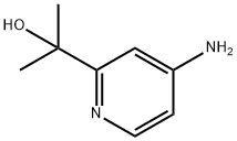 2-(4-aminopyridin-2-yl)propan-2-ol Struktur