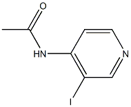 N-(3-iodopyridin-4-yl)acetamide Struktur