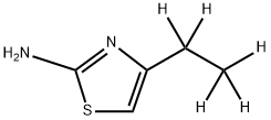 2-Amino-4-(ethyl-d5)-thiazole Struktur