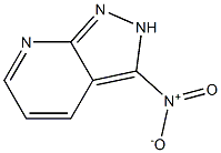 3-Nitro-2H-pyrazolo[3,4-b]pyridine Struktur