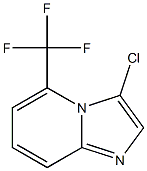 3-Chloro-5-trifluoromethyl-imidazo[1,2-a]pyridine Struktur