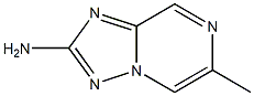 6-Methyl-[1,2,4]triazolo[1,5-a]pyrazin-2-ylamine Struktur