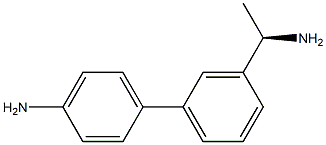 (R)-3'-(1-aminoethyl)biphenyl-4-amine Struktur