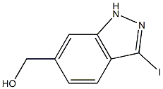 (3-Iodo-1H-indazol-6-yl)-methanol Struktur