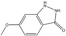 6-Methoxy-1,2-dihydro-indazol-3-one Struktur