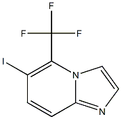 6-Iodo-5-trifluoromethyl-imidazo[1,2-a]pyridine Struktur