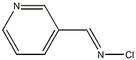 Pyridine, 3-(N-chloroformimidoyl)- (6CI) Struktur